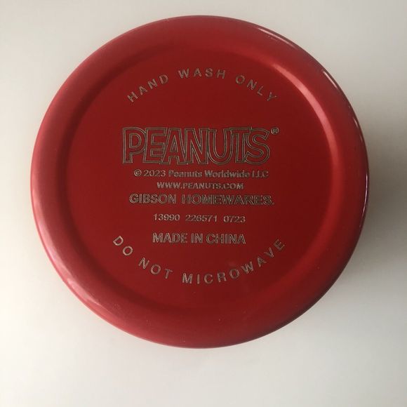 PEANUTS SNOOPY CHARLIE BROWN - HO HO HO CHRISTMAS 16 OZ STAINLESS TUMBLER COFFEE - Picture 4 of 4